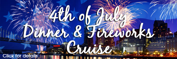 4th of july charter boat yacht cruise party