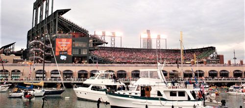 Commodore Yacht Charter Giants Baseball AT&T Park